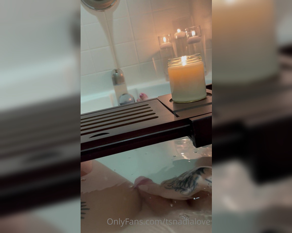 Nadia Love aka tsnadialove OnlyFans Video - 01-25-2022 - Bath time