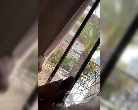 CoryLiciousX aka corylicious OnlyFans Video - 05-10-2021 - You know, I like the neighbors to see me from their balcony when Im naked Sabes,