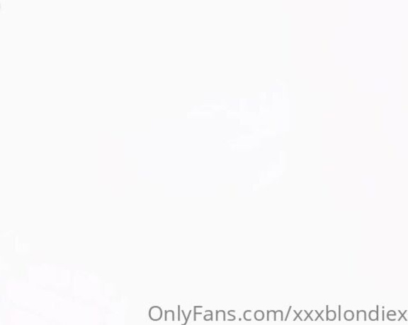 XxxBlondiexxX aka xxxblondiexxx OnlyFans Video - 01-31-2022 - Nurse Blondie is Back with a BBC