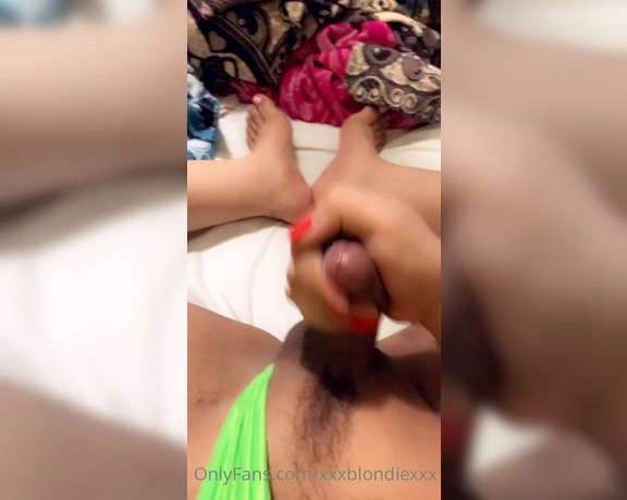 XxxBlondiexxX aka xxxblondiexxx OnlyFans Video - 07-10-2020 - I forgot to post this I was watching porn and it was just cumin out so