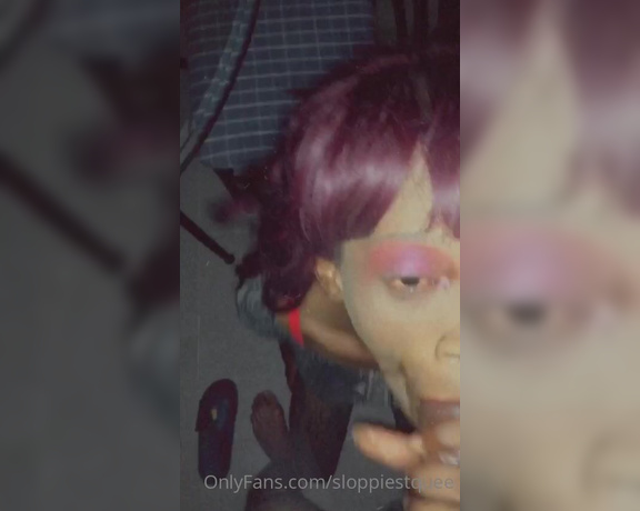 Trans baddie ‍ aka sloppiestquee - 05-23-2022 OnlyFans Video - Spit play