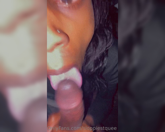 Trans baddie ‍ aka sloppiestquee - 01-30-2023 OnlyFans Video - Took that  in my mouth