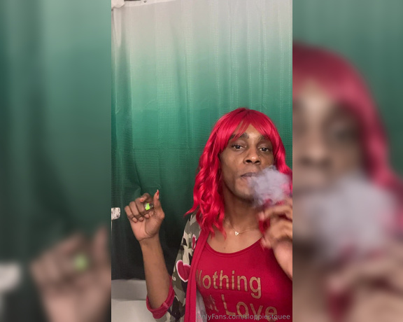 Trans baddie ‍ aka sloppiestquee - 10-04-2023 OnlyFans Video - Love my fans  solo play