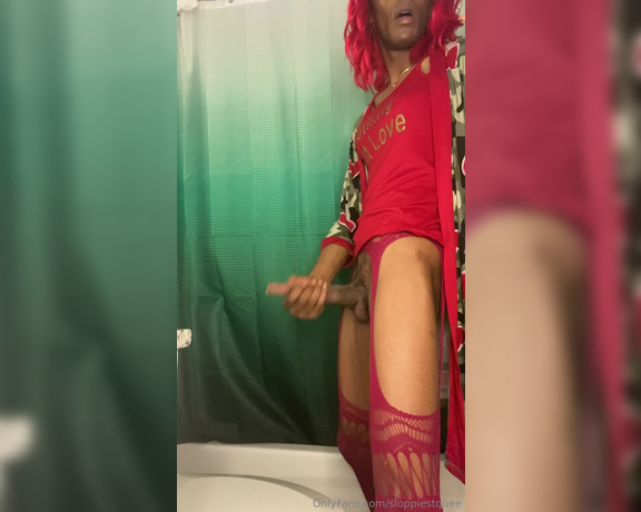 Trans baddie ‍ aka sloppiestquee - 10-04-2023 OnlyFans Video - Love my fans  solo play