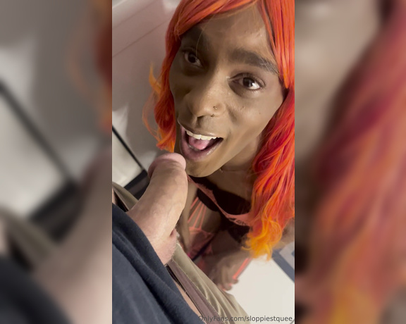 Trans baddie ‍ aka sloppiestquee - 10-30-2023 OnlyFans Video - Maintenance guy came to fix my dishwasher