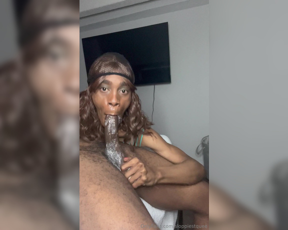 Trans baddie ‍ aka sloppiestquee - 11-08-2023 OnlyFans Video - One of my sloppiest work