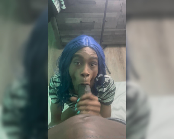 Trans baddie ‍ aka sloppiestquee - 12-17-2023 OnlyFans Video - No cum but I ate it up for 5 mins