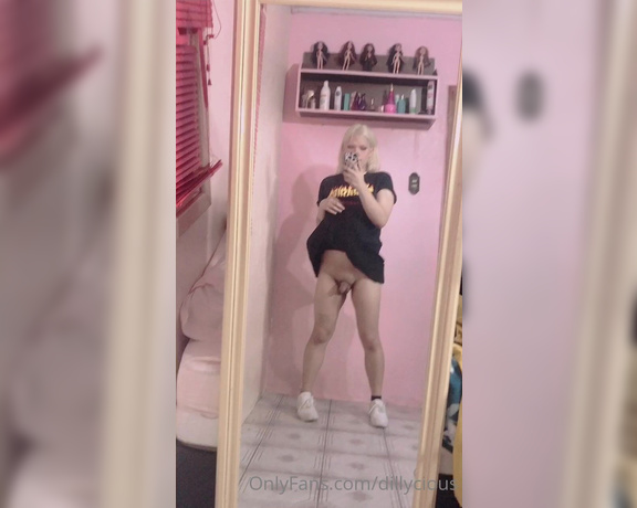 TS Dillycious aka dillycious - 08-17-2021 OnlyFans Video - can i be ur grlfriend