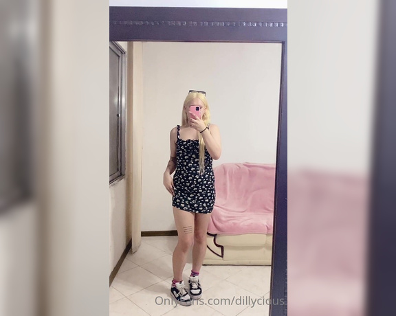 TS Dillycious aka dillycious - 11-01-2022 OnlyFans Video - can i be your t_girlfriend say yes please