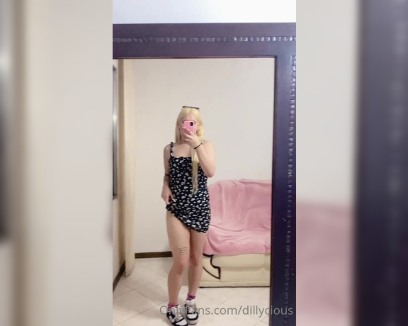 TS Dillycious aka dillycious - 11-01-2022 OnlyFans Video - can i be your t_girlfriend say yes please