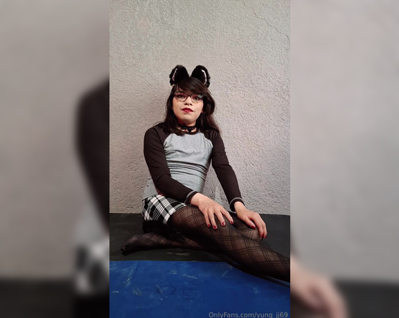 Yung_JJ69 aka yung_jj69 - 04-19-2024 OnlyFans Video - Hello, again but with cat ears