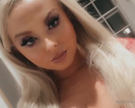 TS BlondeCD aka blondecd - 03-11-2021 OnlyFans Video - Do I look like a good girl to you