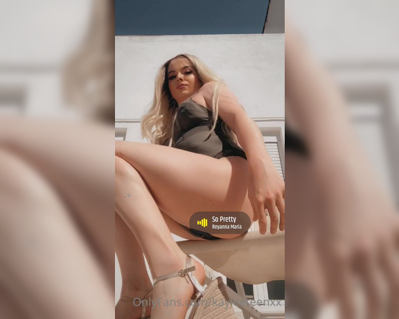 TS BlondeCD aka blondecd - 07-05-2021 OnlyFans Video - Easy access in the sun