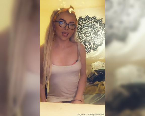 TS BlondeCD aka blondecd - 05-13-2019 OnlyFans Video - A personalised video I sent to a sexy fucking daddy