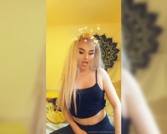 TS BlondeCD aka blondecd - 04-26-2019 OnlyFans Video - A storytime of almost getting fucked at the gym