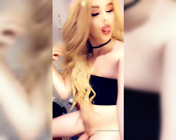 TS BlondeCD aka blondecd - 11-28-2019 OnlyFans Video - Showing off my body and my sissy cock Who wants to play Xx