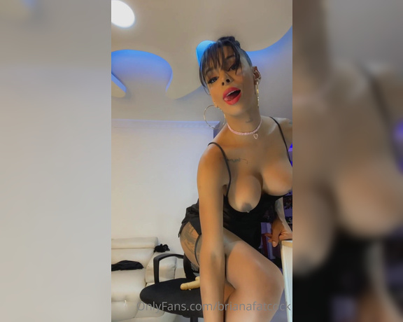 TS Brianafatcock aka brianafatcock - 06-09-2023 OnlyFans Video - Im naughty with my dildo until I explode