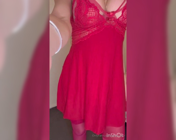 Nina La Vera aka ninalavera - 12-21-2023 OnlyFans Video - Tgirl in red  full new video in chat