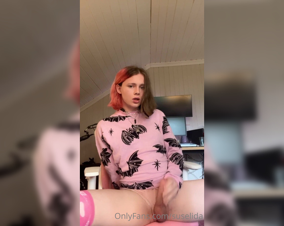 TS Suselida aka suselida - 06-16-2022 OnlyFans Video - New cumshot video its kinda crazy to see it go from cute and soft and then