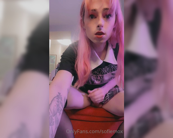 Sofie Mox aka sofiemox - 06-23-2022 OnlyFans Video - Me stroking my girl_cock and cumming all over my feet before going out on the town