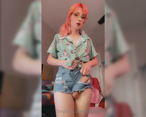 Sofie Mox aka sofiemox - 03-24-2023 OnlyFans Video - Watch my hard cock literally burst of my shorts