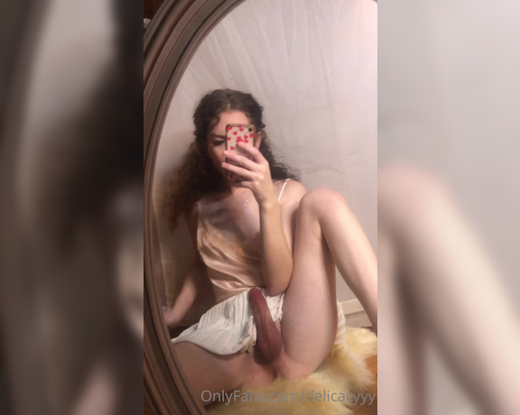 TS Delicacyyy aka delicacyyy - 01-04-2021 OnlyFans Video - quality time in the mirror