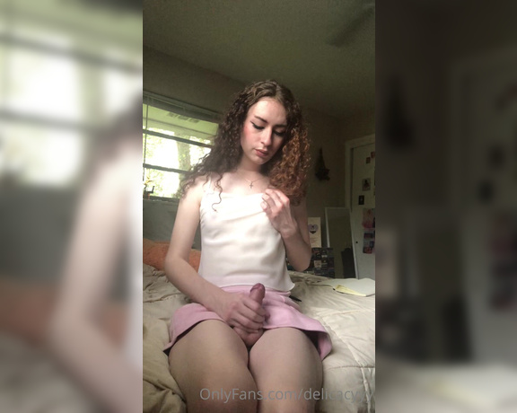 TS Delicacyyy aka delicacyyy - 04-16-2021 OnlyFans Video - playing, fucking myself, riding