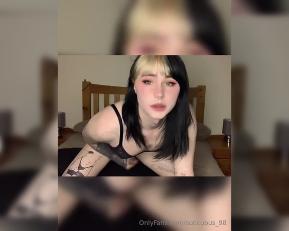 ‍Succubus‍ aka succubus_98 - 11-17-2023 OnlyFans Video - I really enjoyed making a mess on my bedsheets