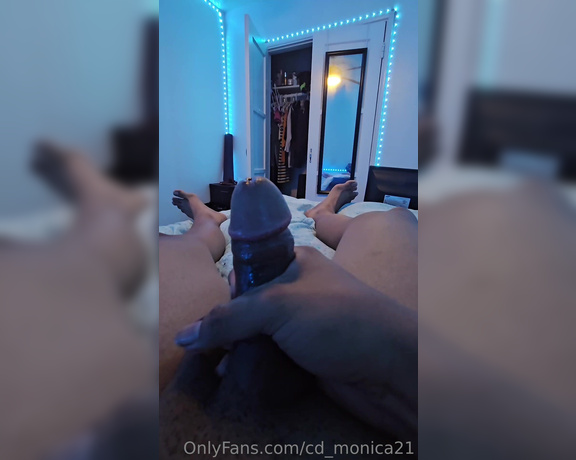 CD_Monica21 aka cd_monica21 - 08-20-2023 OnlyFans Video - This how yall got me reading your comments