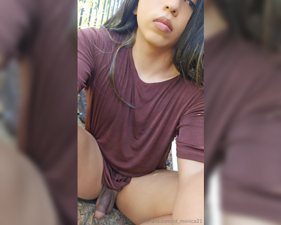 CD_Monica21 aka cd_monica21 - 05-19-2024 OnlyFans Video - I havent cum in public in forever