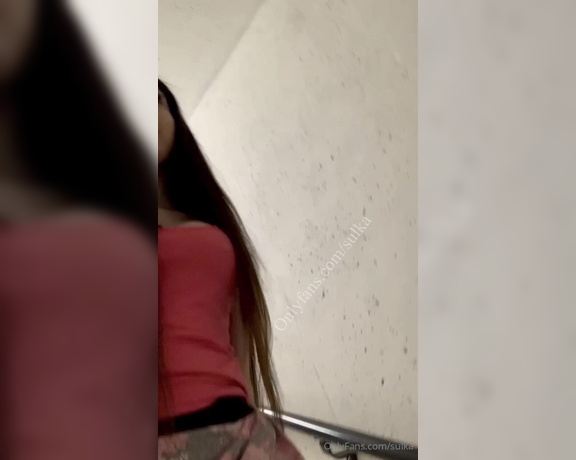 TS Sulka aka sulka - 04-15-2020 OnlyFans Video - Elevator was broken again  was looking for someone to suck my dick in the stairwell