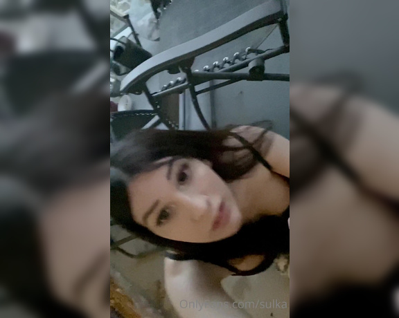 TS Sulka aka sulka - 06-15-2020 OnlyFans Video - POV sucking your dick outside