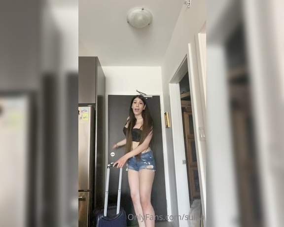 TS Sulka aka sulka - 08-01-2020 OnlyFans Video - Your girlfriend coming back home from getting surgery and showing you her new boobs and something