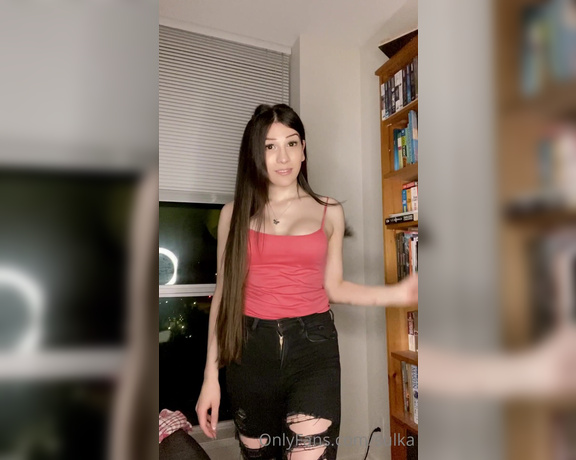 TS Sulka aka sulka - 06-18-2020 OnlyFans Video - So horny wish this dildo was the real thing