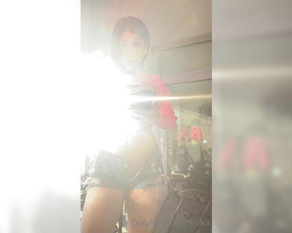 TS Sulka aka sulka - 08-02-2020 OnlyFans Video - I love feeling the sun on my dick