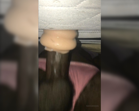 Ts Keiosha aka tskeiosha - 03-25-2020 OnlyFans Video - Watch me fuck this Fleshlight and Imagine that it was your Hole being Stretched out by