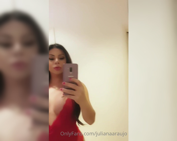 TS Juliana Araujo aka julianaaraujo - 04-14-2022 OnlyFans Video - Red for you