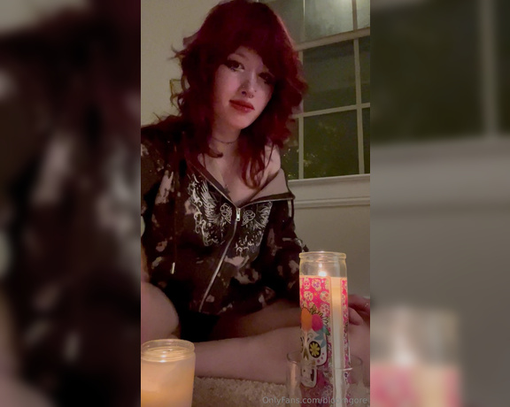 Ts Bloomgore aka bloomgore - 05-28-2024 OnlyFans Video - I might have to make candles a recurring thing because fuck theyre so pretty and the