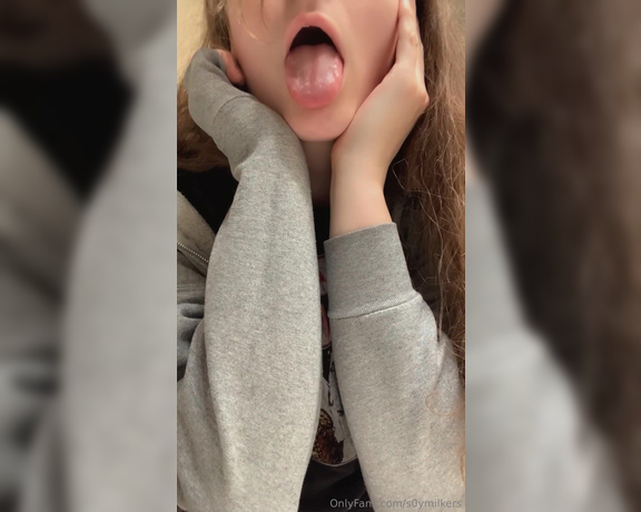 S0ymilkers aka s0ymilkers - 11-27-2023 OnlyFans Video - Mommy goons out thinking about all of your huge thick tasty cocks