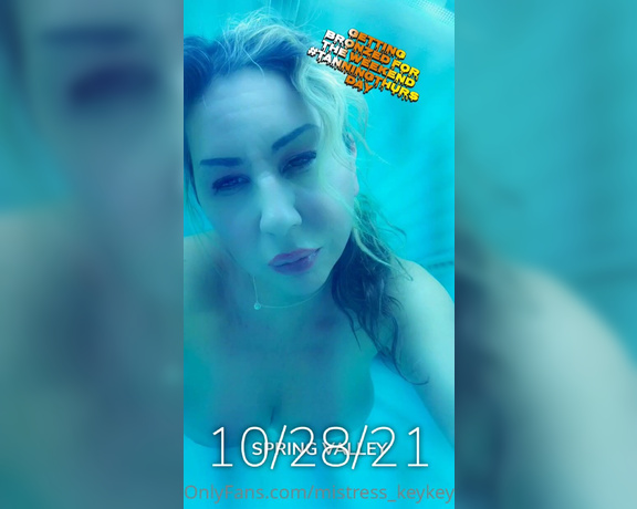 KeyskaD aka mistress_keykeyd - 10-29-2021 OnlyFans Video - U already know