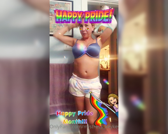 KeyskaD aka mistress_keykeyd - 06-02-2021 OnlyFans Video - Happy Pride Month Mommy love u