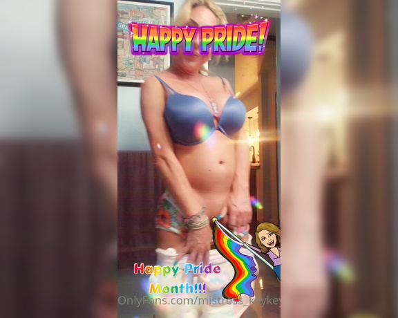 KeyskaD aka mistress_keykeyd - 06-02-2021 OnlyFans Video - Happy Pride Month Mommy love u