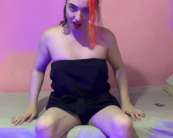 Charlotte Kayle aka charlottekayle OnlyFans Video - 10-15-2023 - I was very horny, wanting to cum, I put on a condom and jerked off until