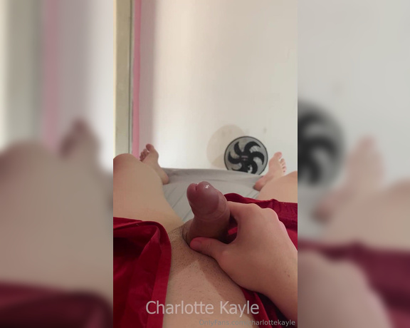 Charlotte Kayle aka charlottekayle OnlyFans Video - 12-31-2023 - jacking off standing up very horny thinking about you here on your knees sucking me