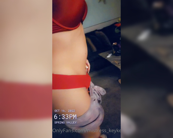 KeyskaD aka mistress_keykeyd - 10-17-2022 OnlyFans Video - Yall been telling me u like my lil solo snaps