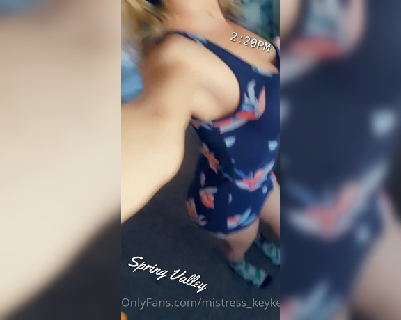 KeyskaD aka mistress_keykeyd - 10-14-2022 OnlyFans Video - Dont wear my natural curly hair, and down often