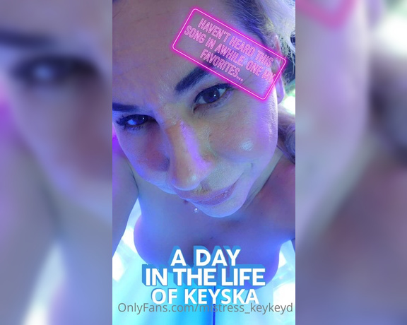 KeyskaD aka mistress_keykeyd - 07-19-2023 OnlyFans Video - Cry me a river