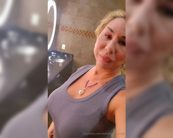 KeyskaD aka mistress_keykeyd - 09-21-2023 OnlyFans Video - Gym was dead today