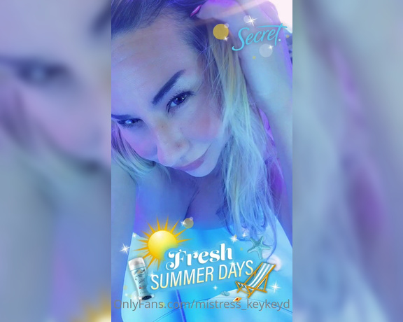 KeyskaD aka mistress_keykeyd - 05-25-2023 OnlyFans Video - Well its Thursday