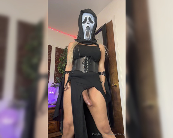 Raven Babe aka ravenbabe - 11-01-2024 OnlyFans Video - Happy Halloween